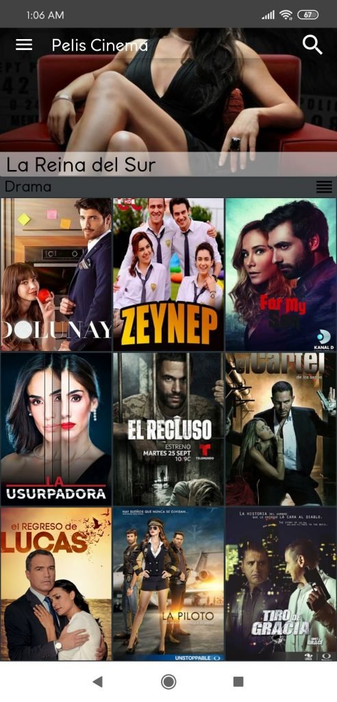 pelis cinema para android