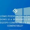 Cómo se actualiza Windows 10