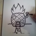 De qué color es la casa de Bob Esponja