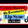 Cómo sincronizar los labios en TikTok